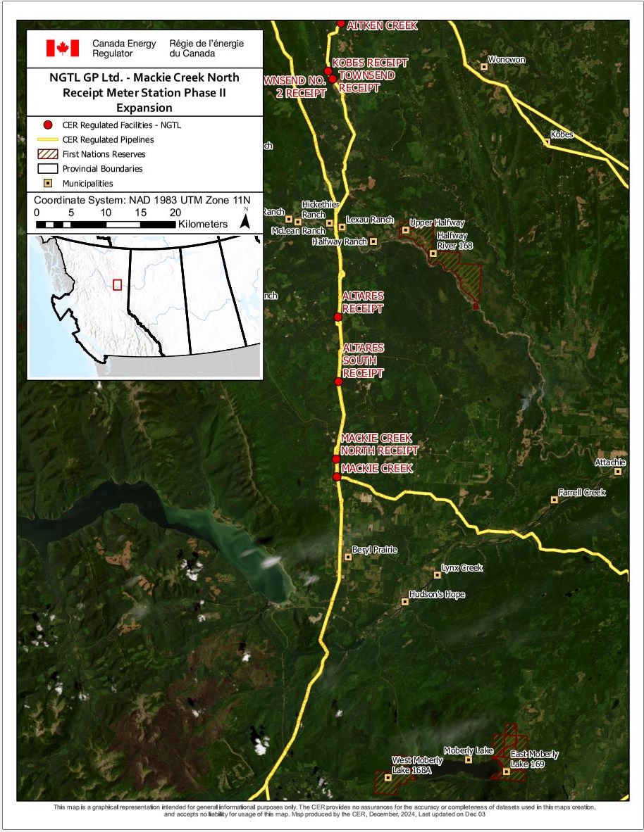 Mackie Creek North Expansion Map